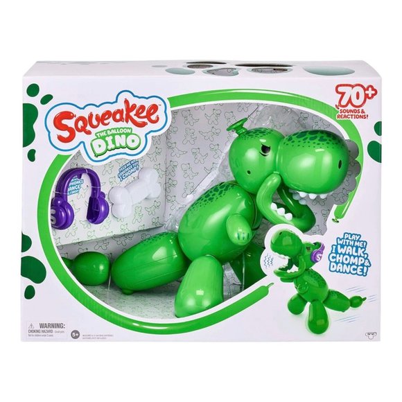 Squeakee The Balloon Dino Interactive Dinosaur Pet Toy Stomps & Roars EASTER - Picture 1 of 17